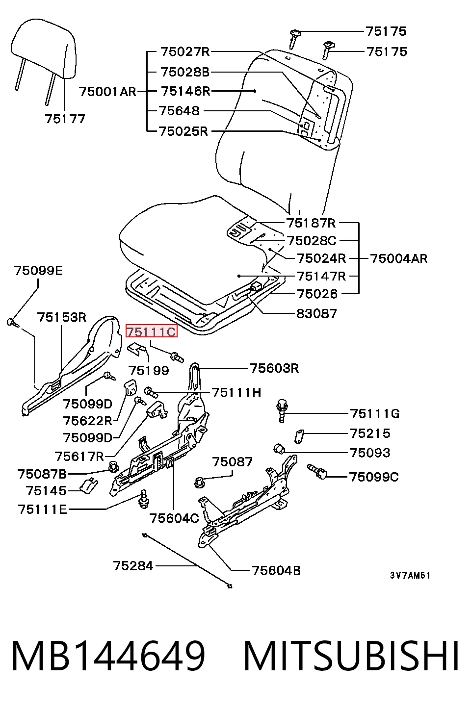 MB144649 Mitsubishi