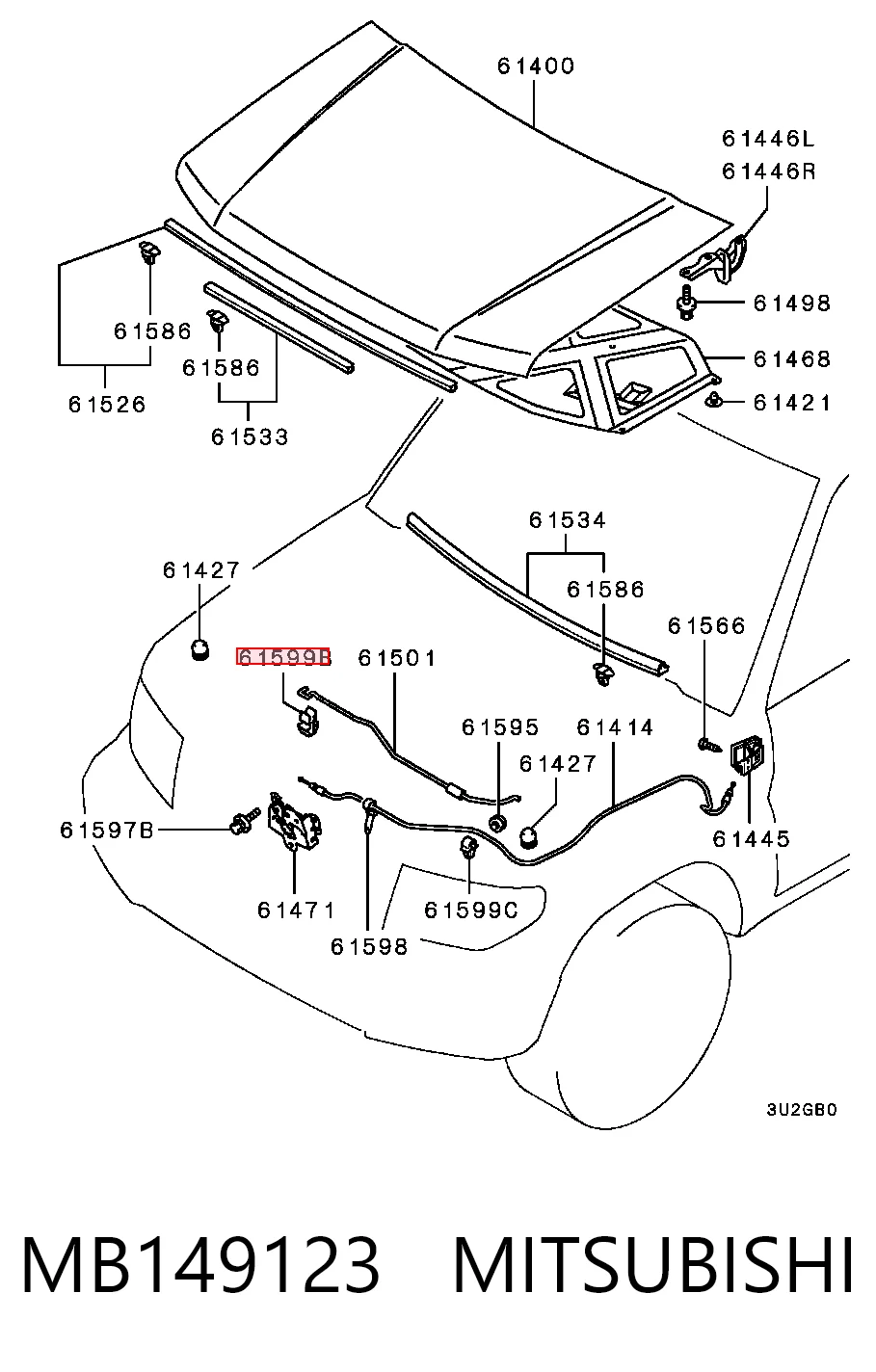 MB149123 Mitsubishi