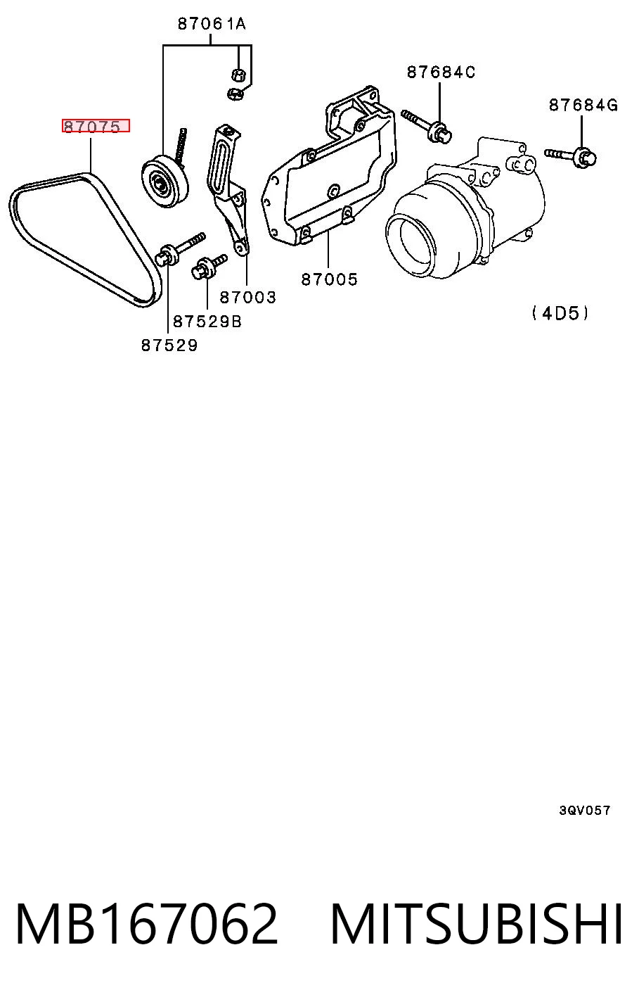 MB167062 Mitsubishi