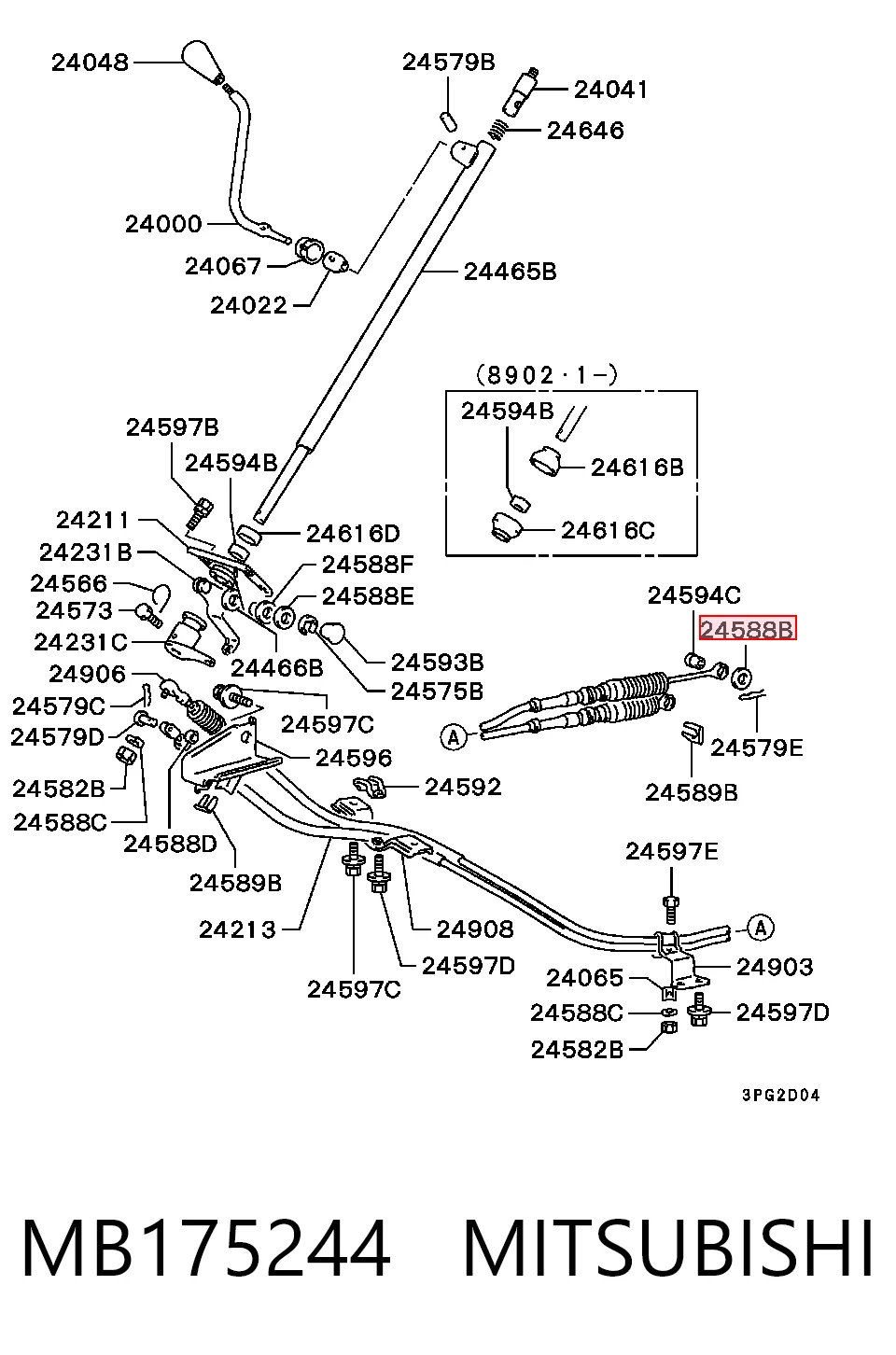 MB175244 Mitsubishi