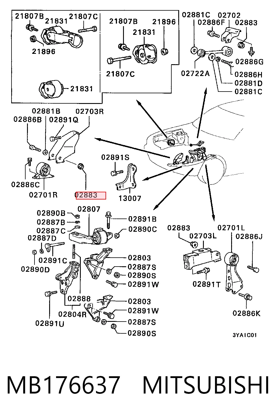 MB176637 Mitsubishi