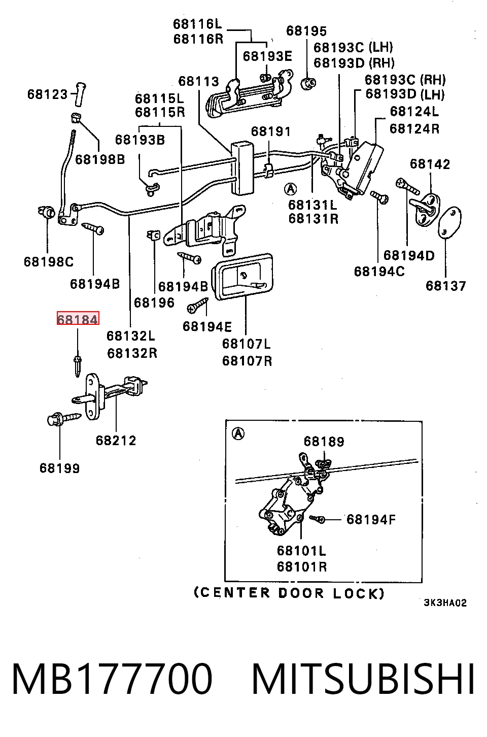 MB177700 Mitsubishi