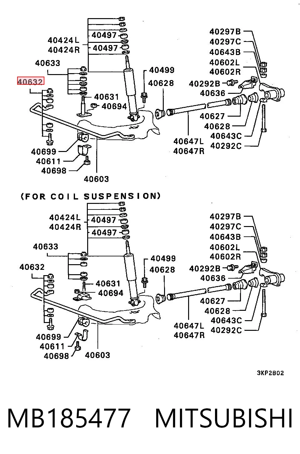 MB185477 Mitsubishi