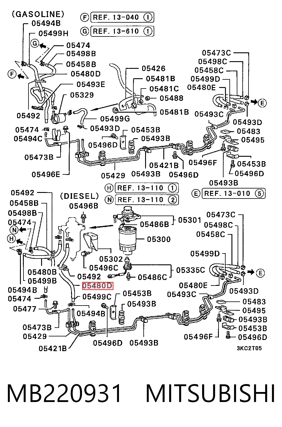 MB220931 Mitsubishi