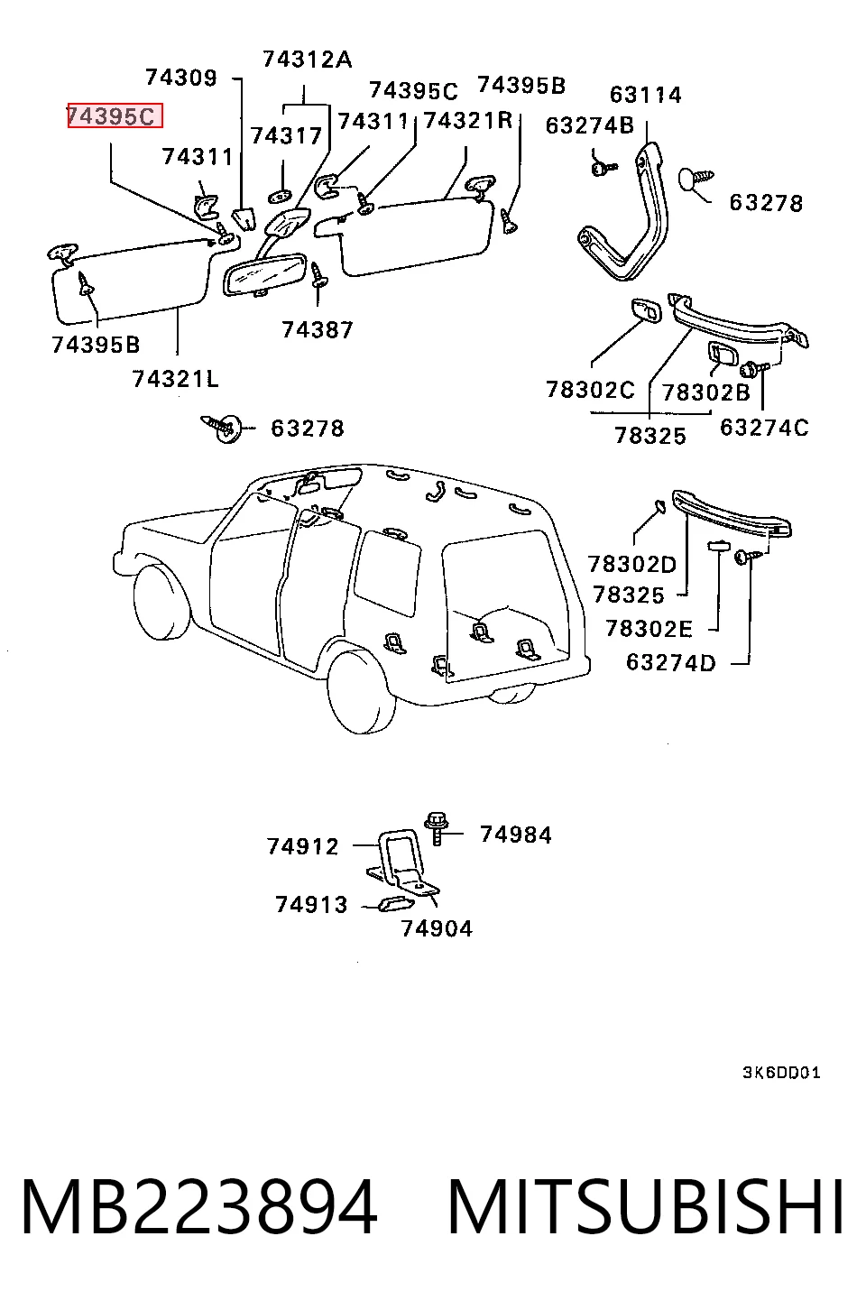 MB223894 Mitsubishi