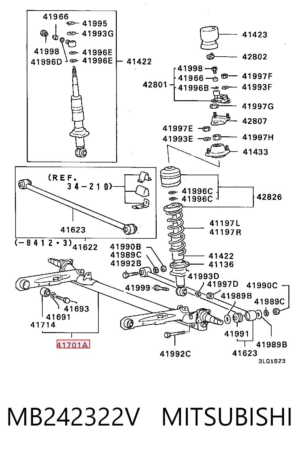 MB242322V Mitsubishi