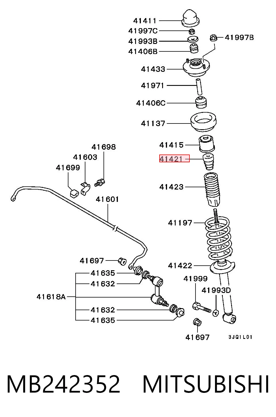 MB242352 Mitsubishi