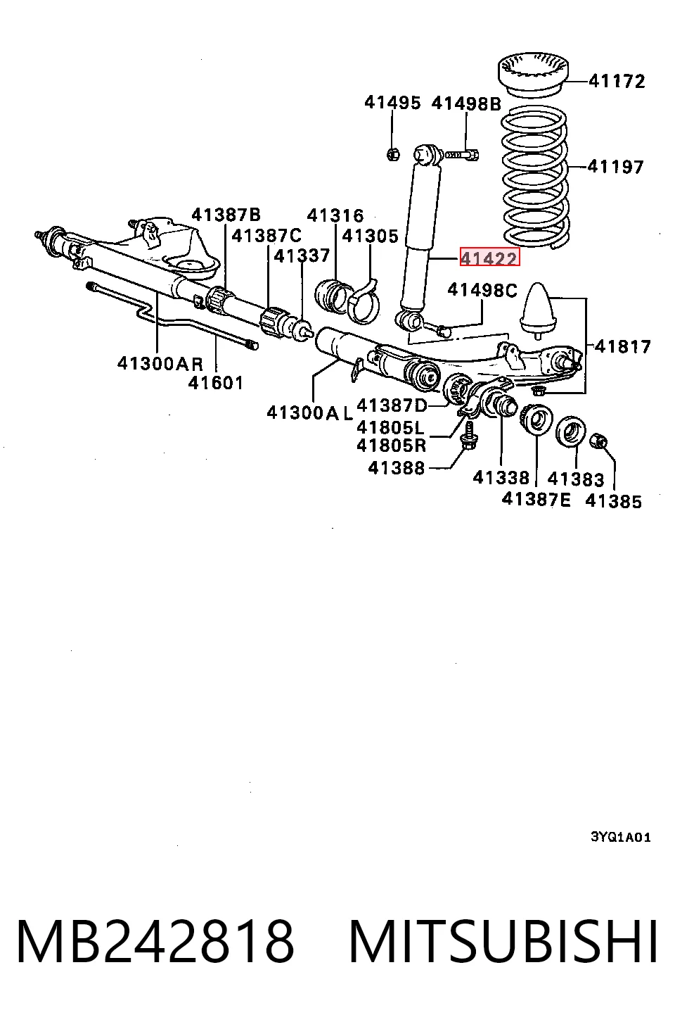 MB242818 Mitsubishi