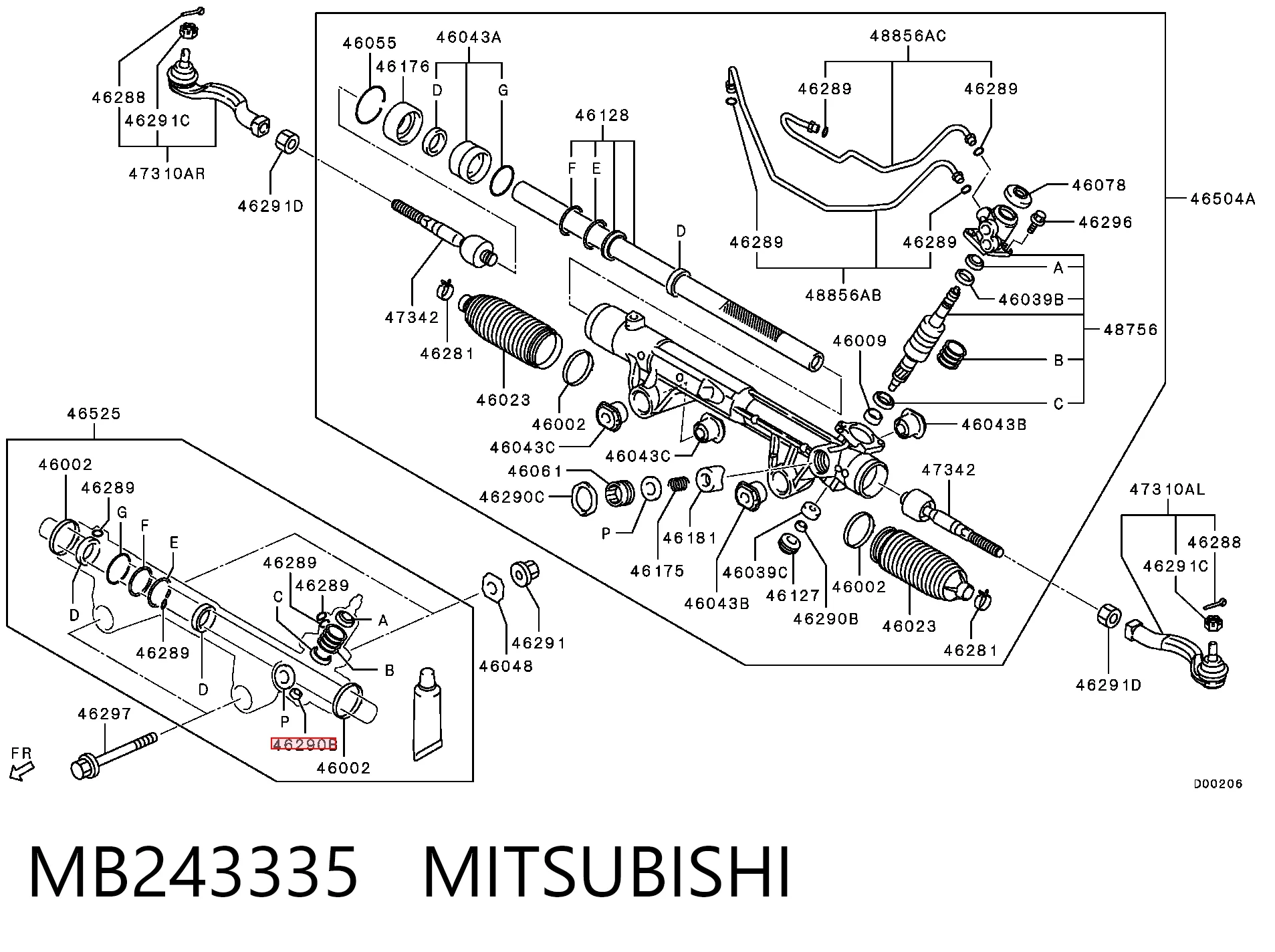 MB243335 Mitsubishi