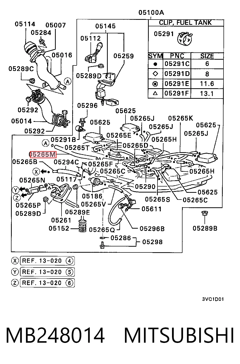 MB248014 Mitsubishi