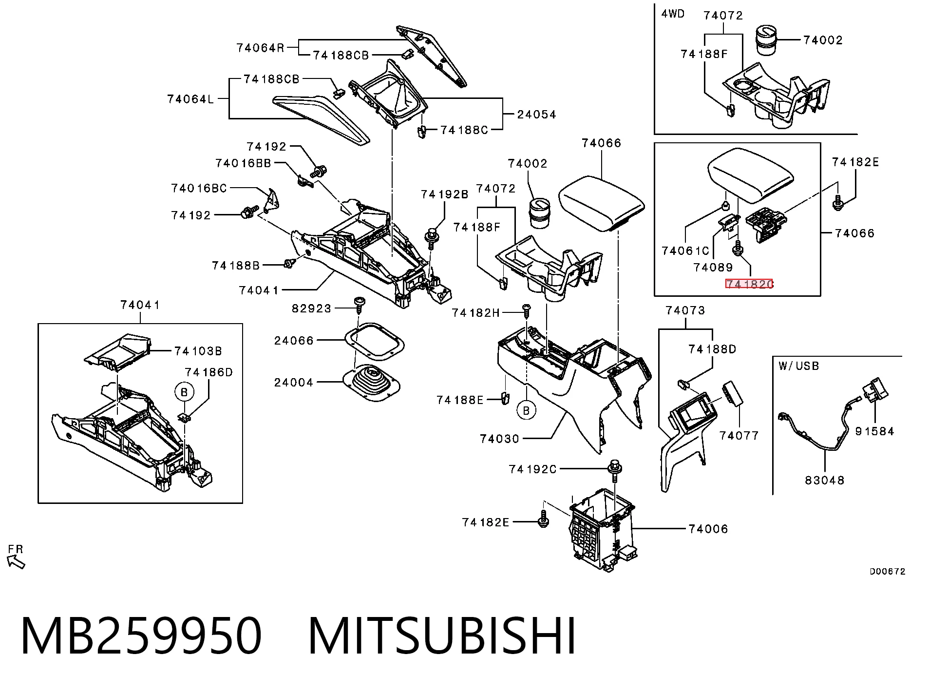MB259950 Mitsubishi