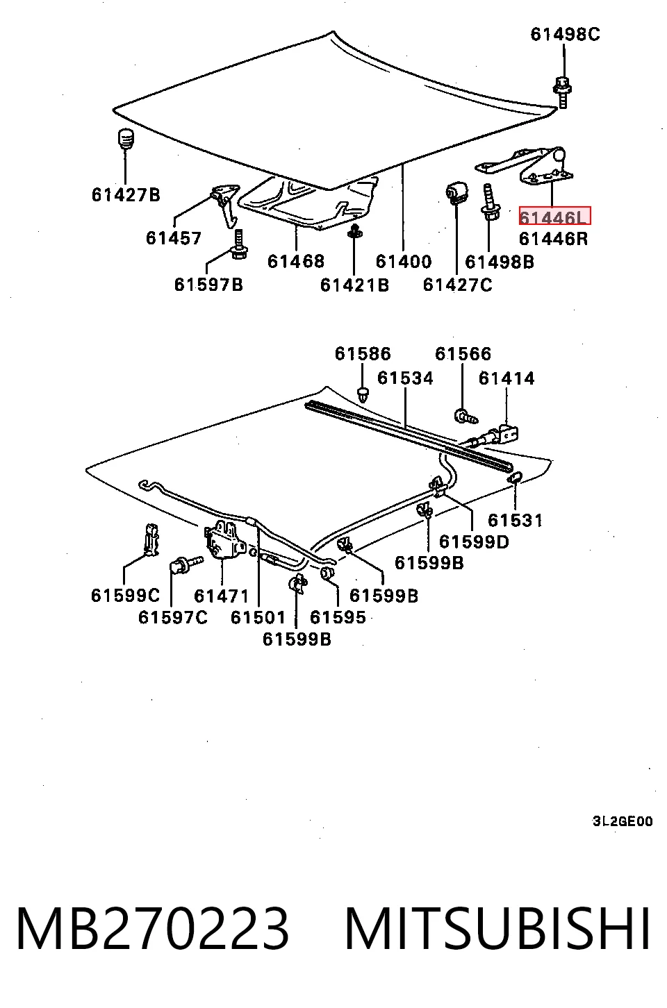 MB270223 Mitsubishi