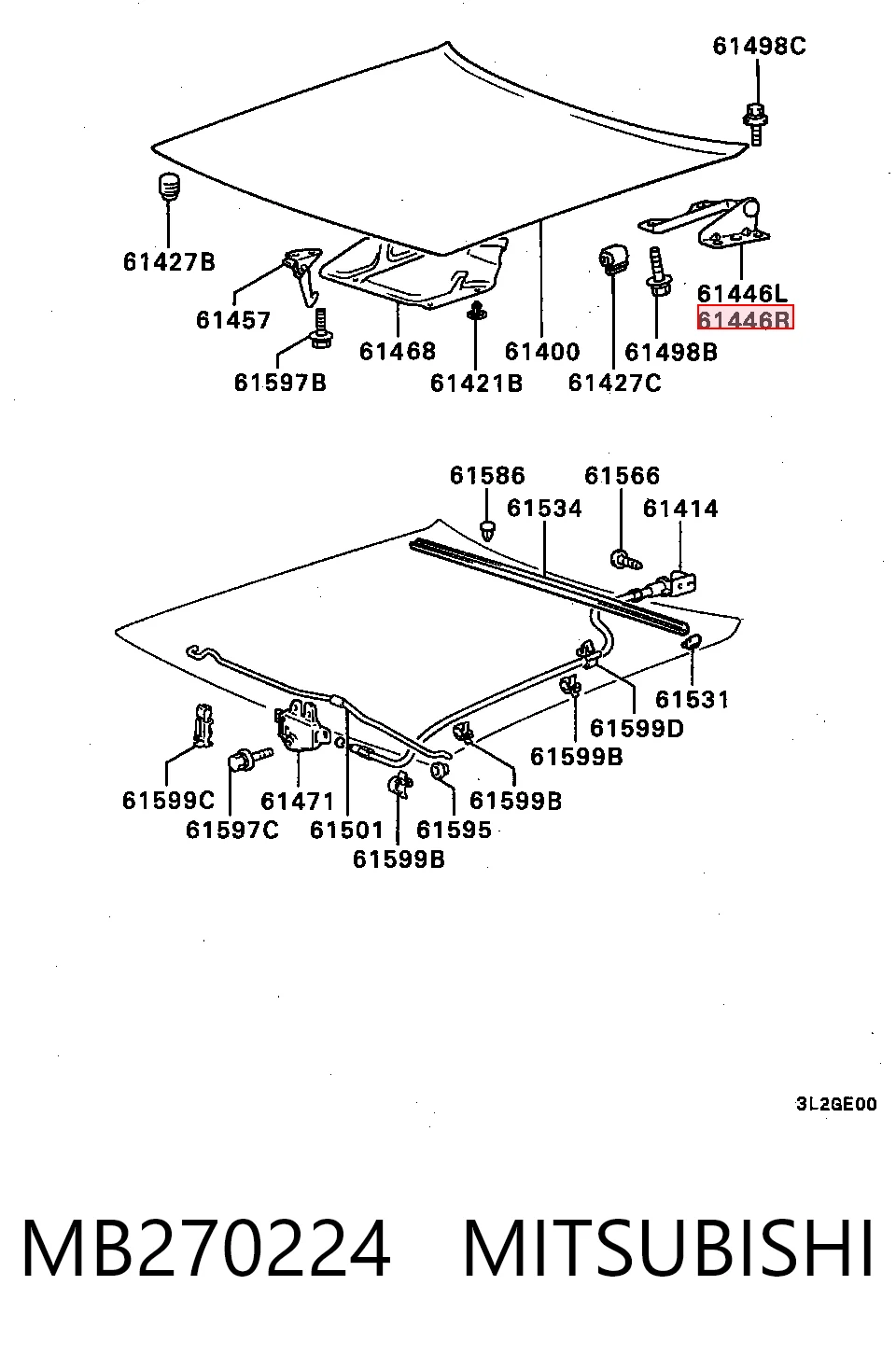MB270224 Mitsubishi