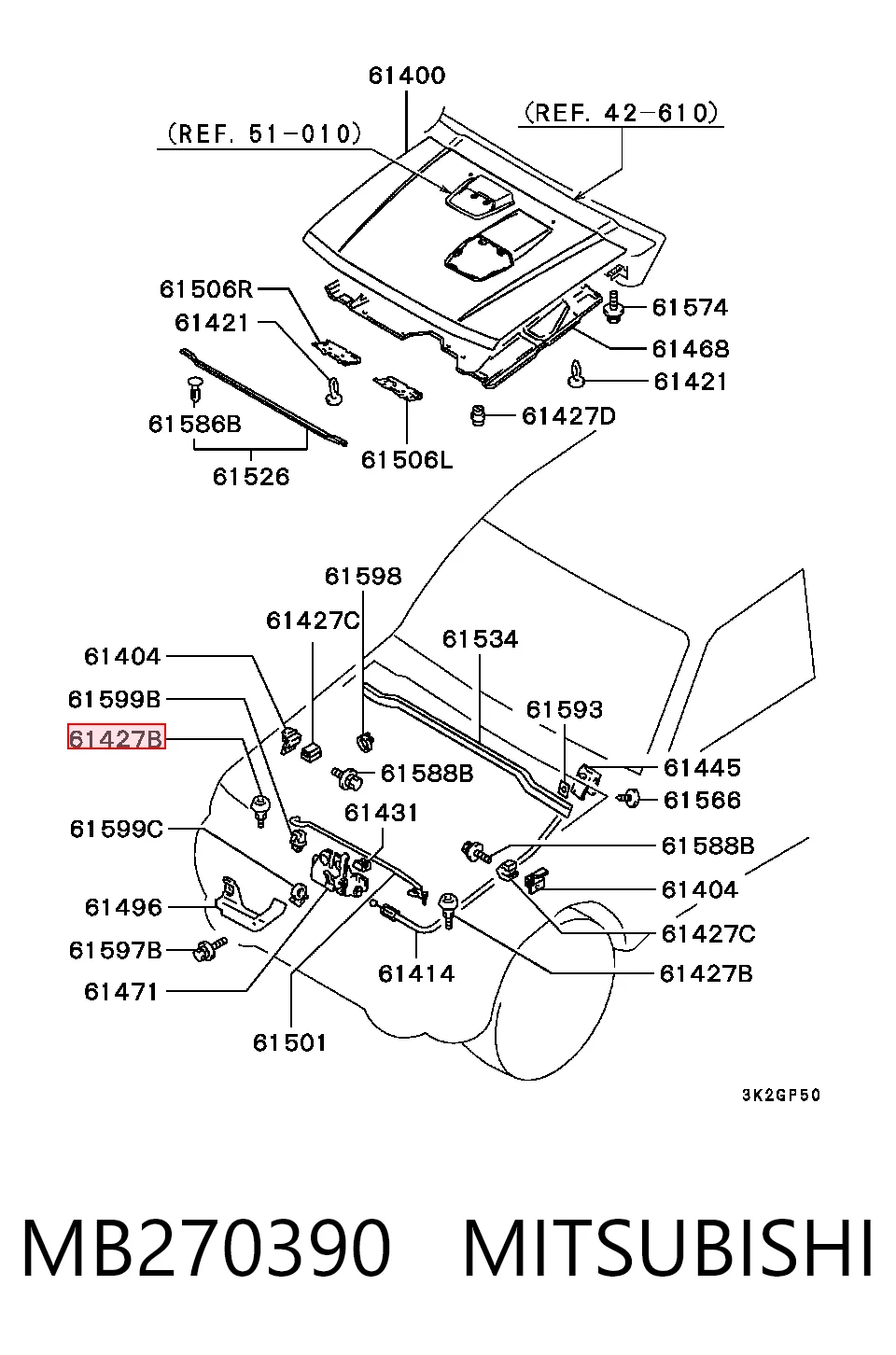 MB270390 Mitsubishi