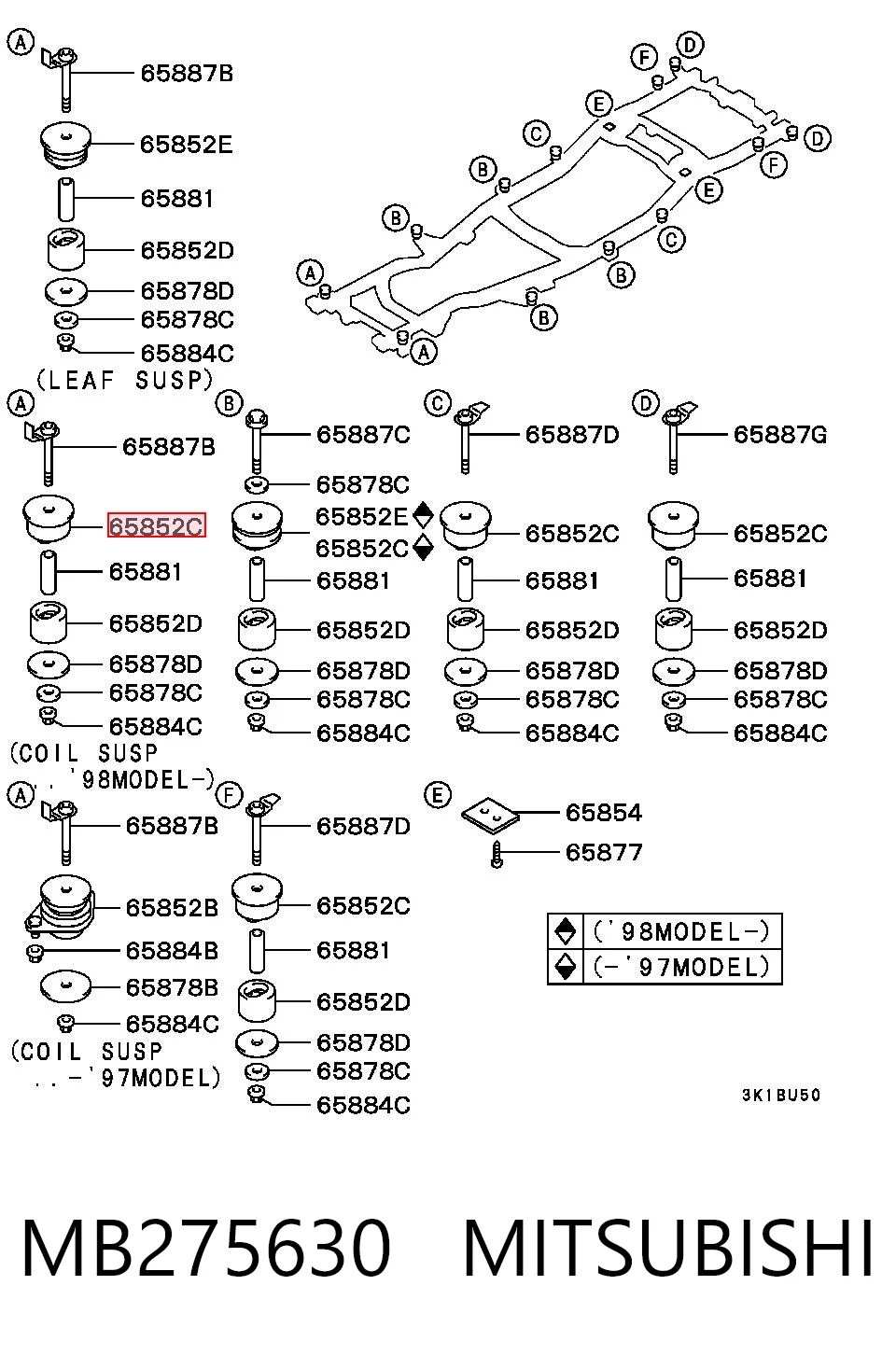 MB275630 Mitsubishi
