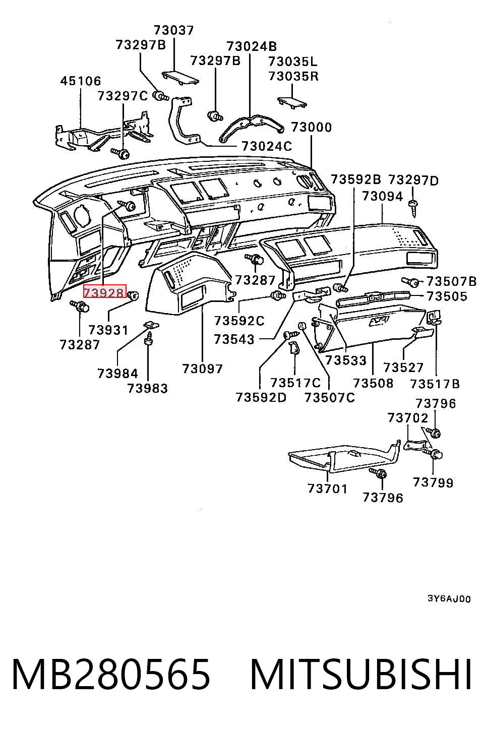 MB280565 Mitsubishi