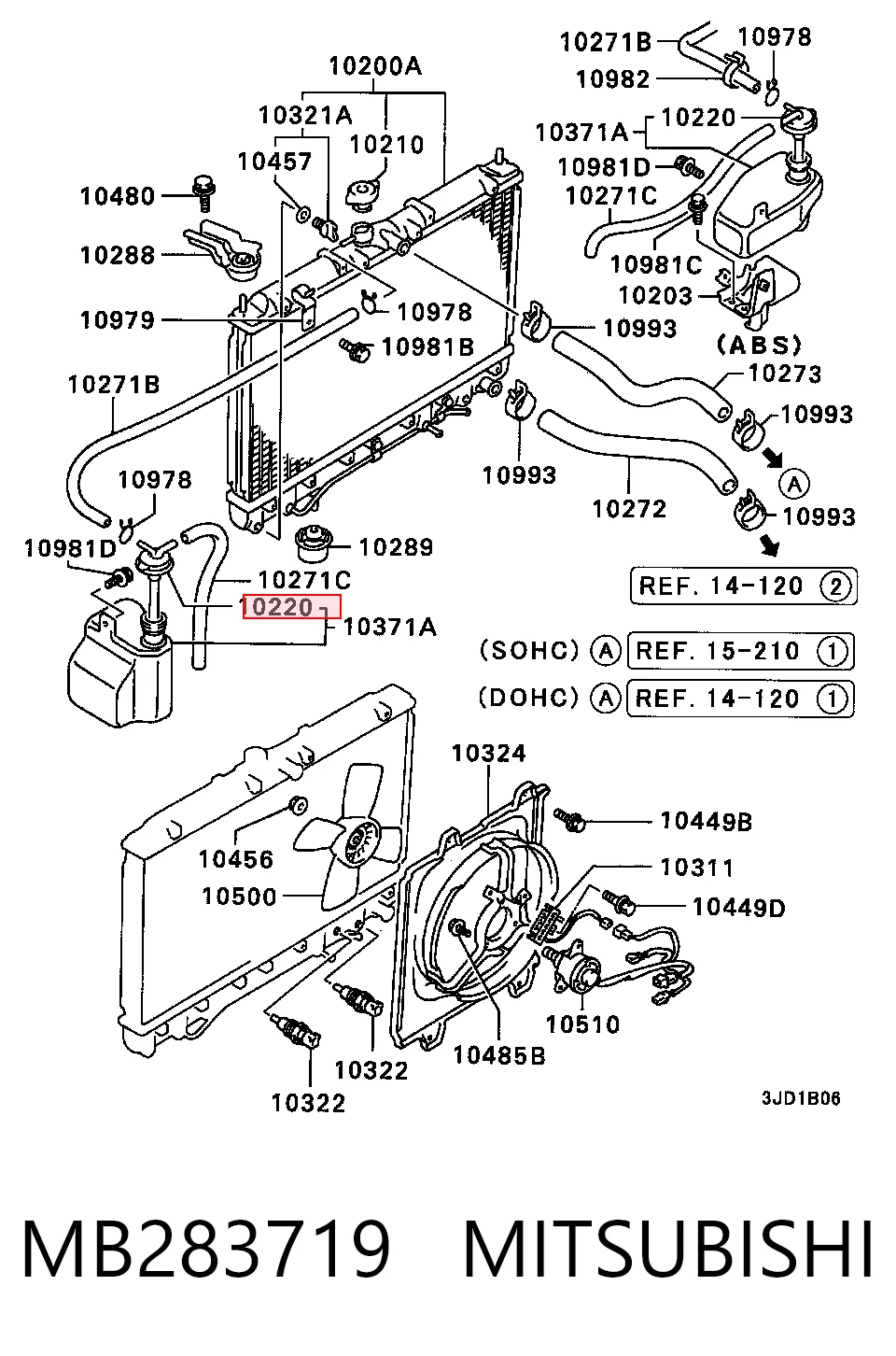 MB283719 Mitsubishi