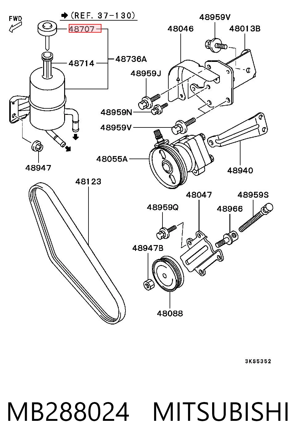 MB288024 Mitsubishi