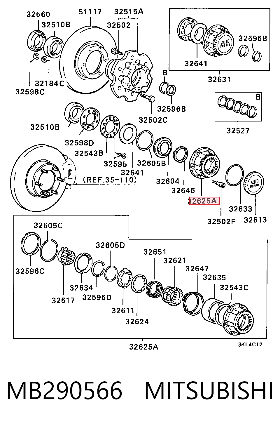 MB290566 Mitsubishi