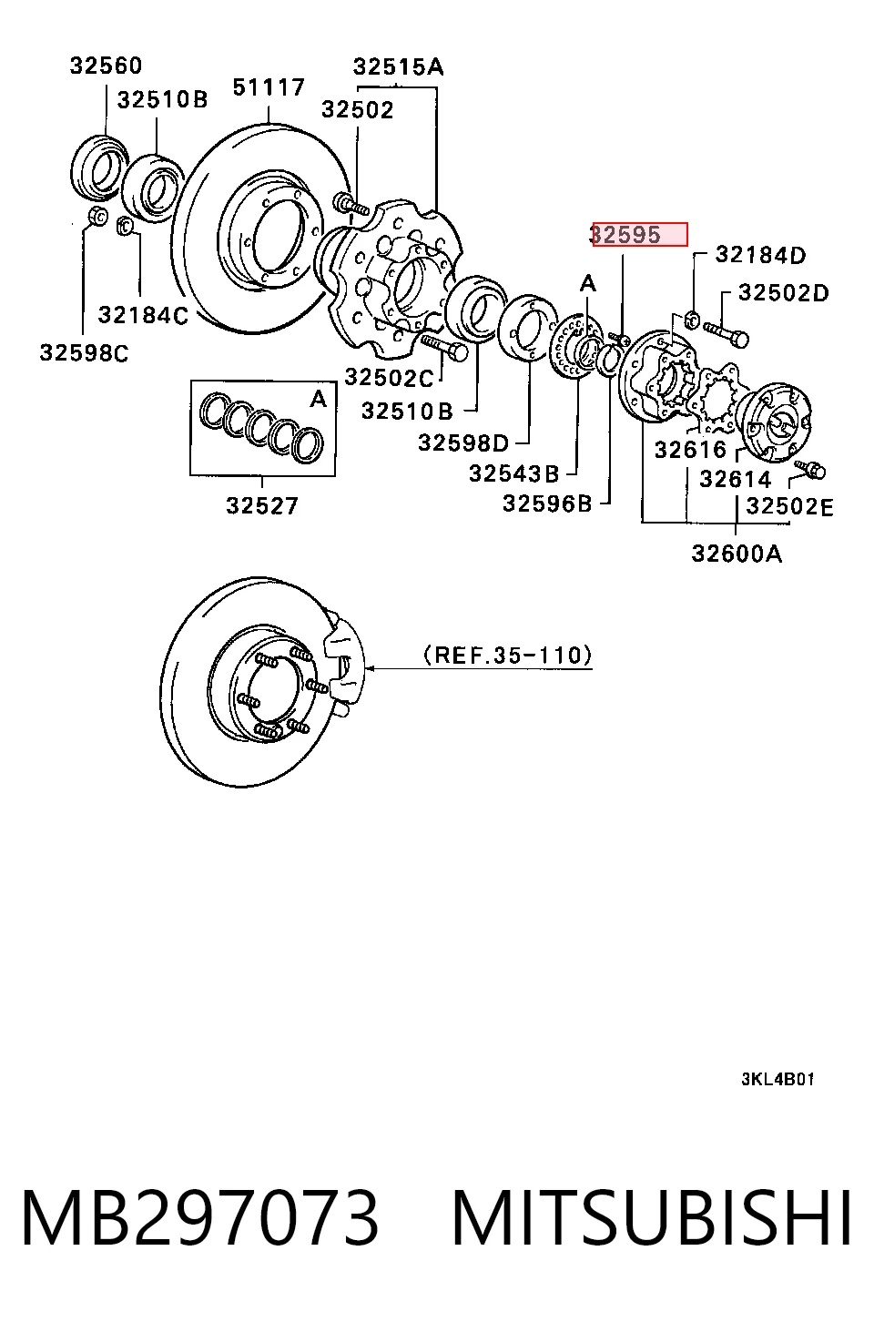 MB297073 Mitsubishi