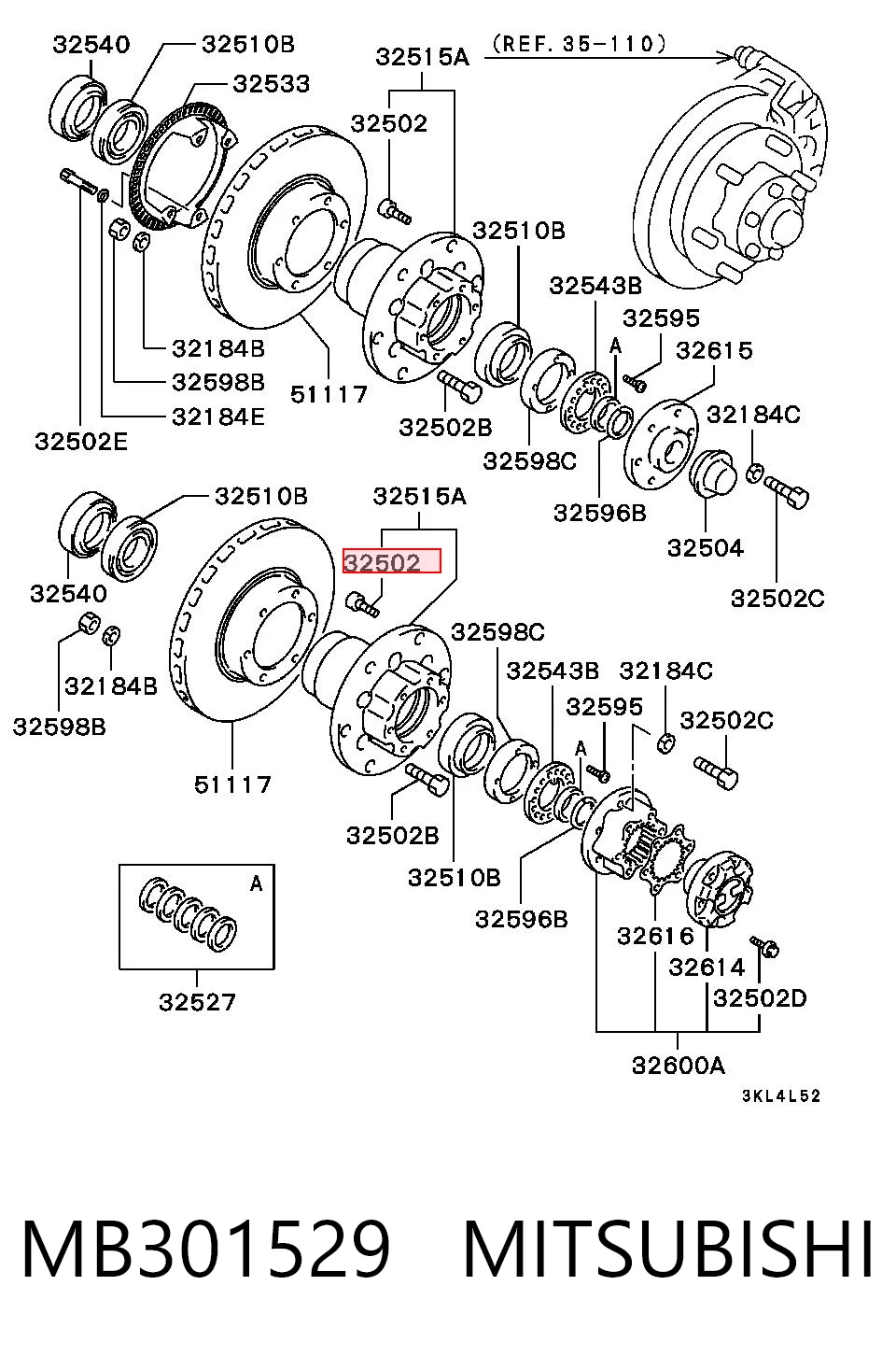 MB301529 Mitsubishi
