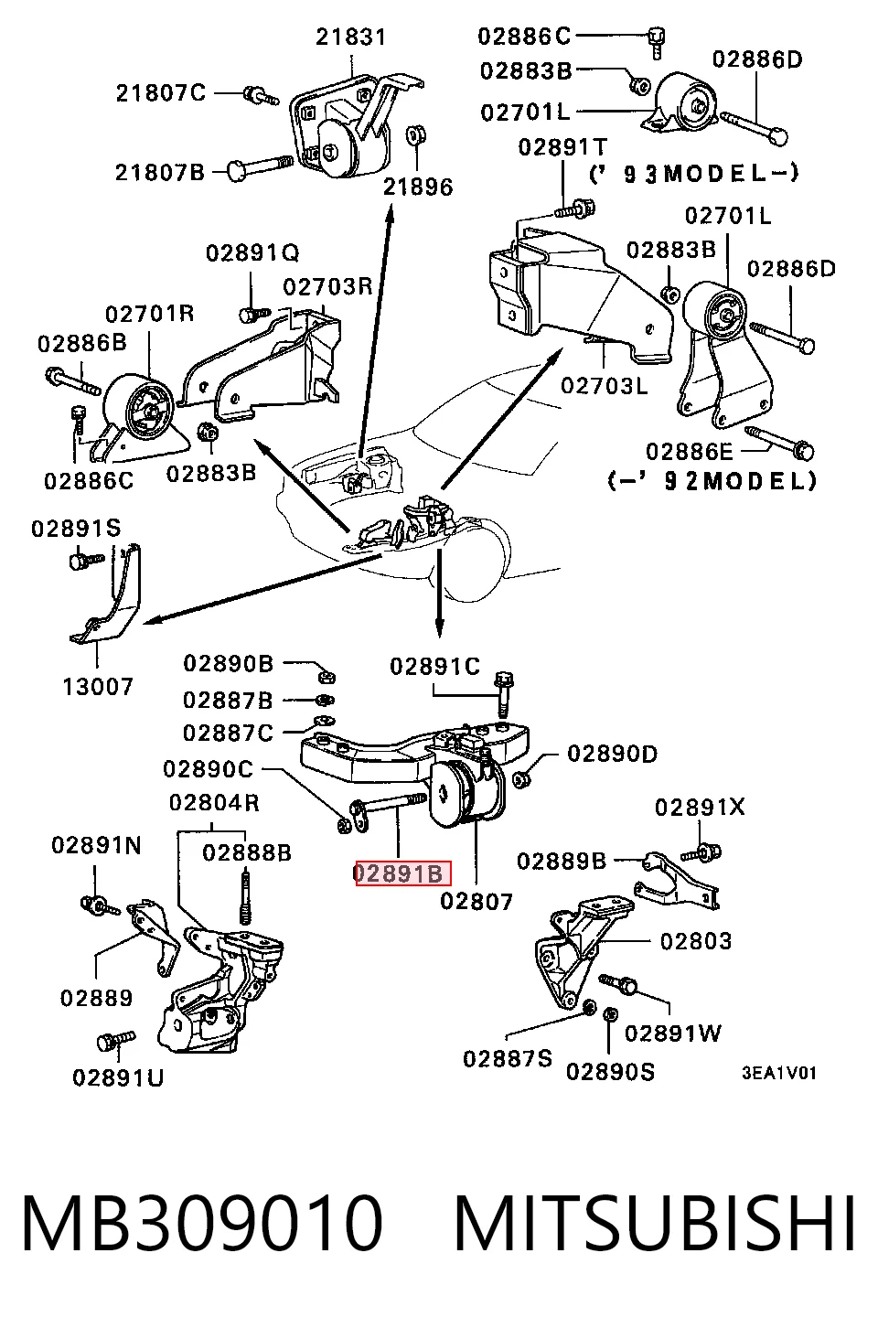 MB309010 Mitsubishi