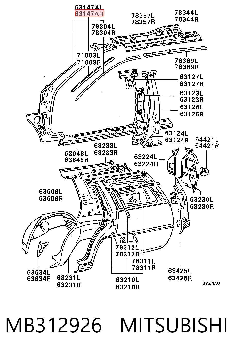 MB312926 Mitsubishi