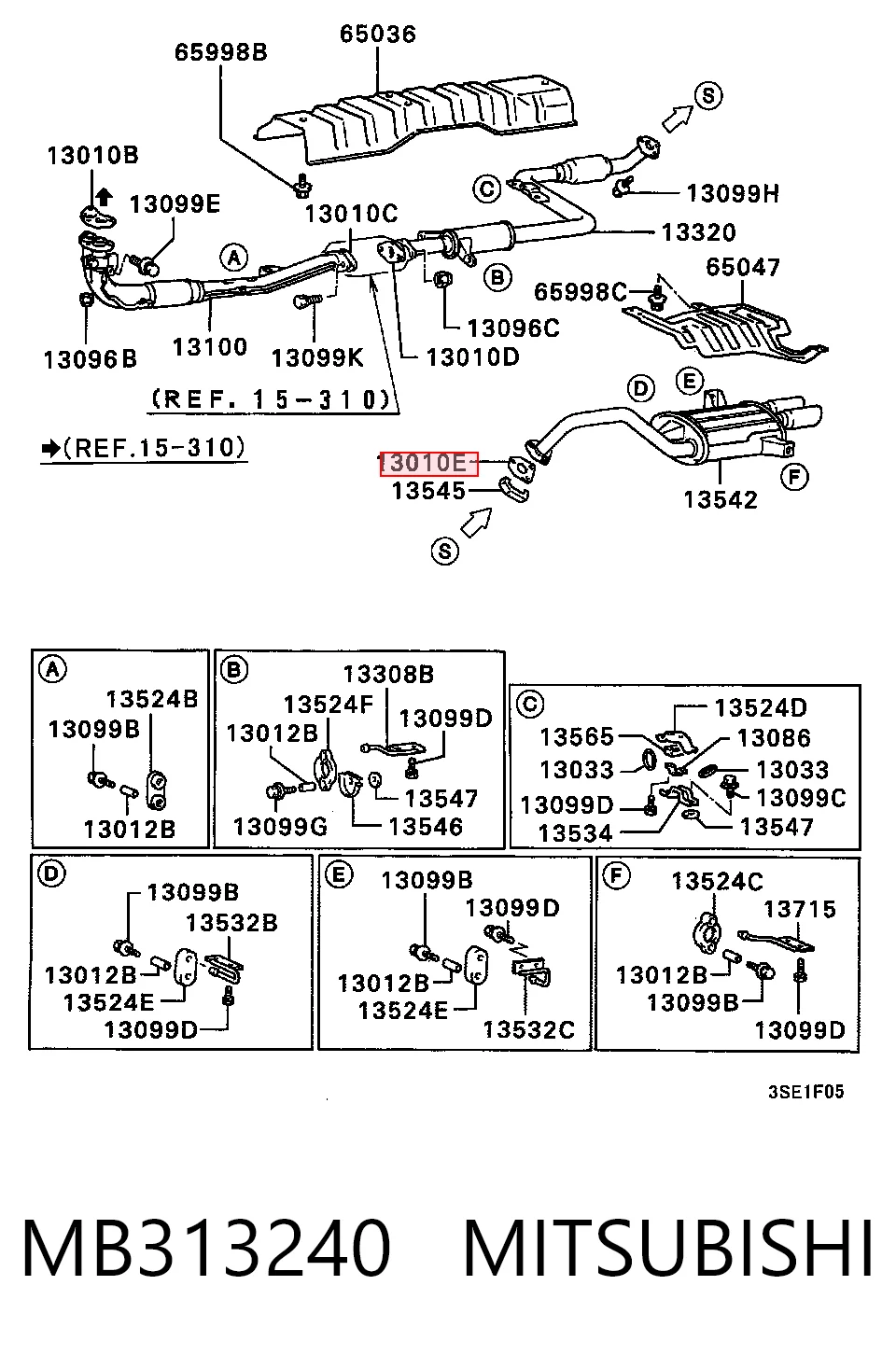 MB313240 Mitsubishi