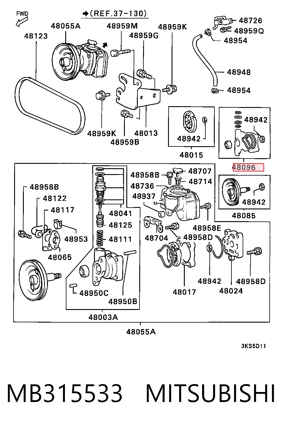 MB315533 Mitsubishi