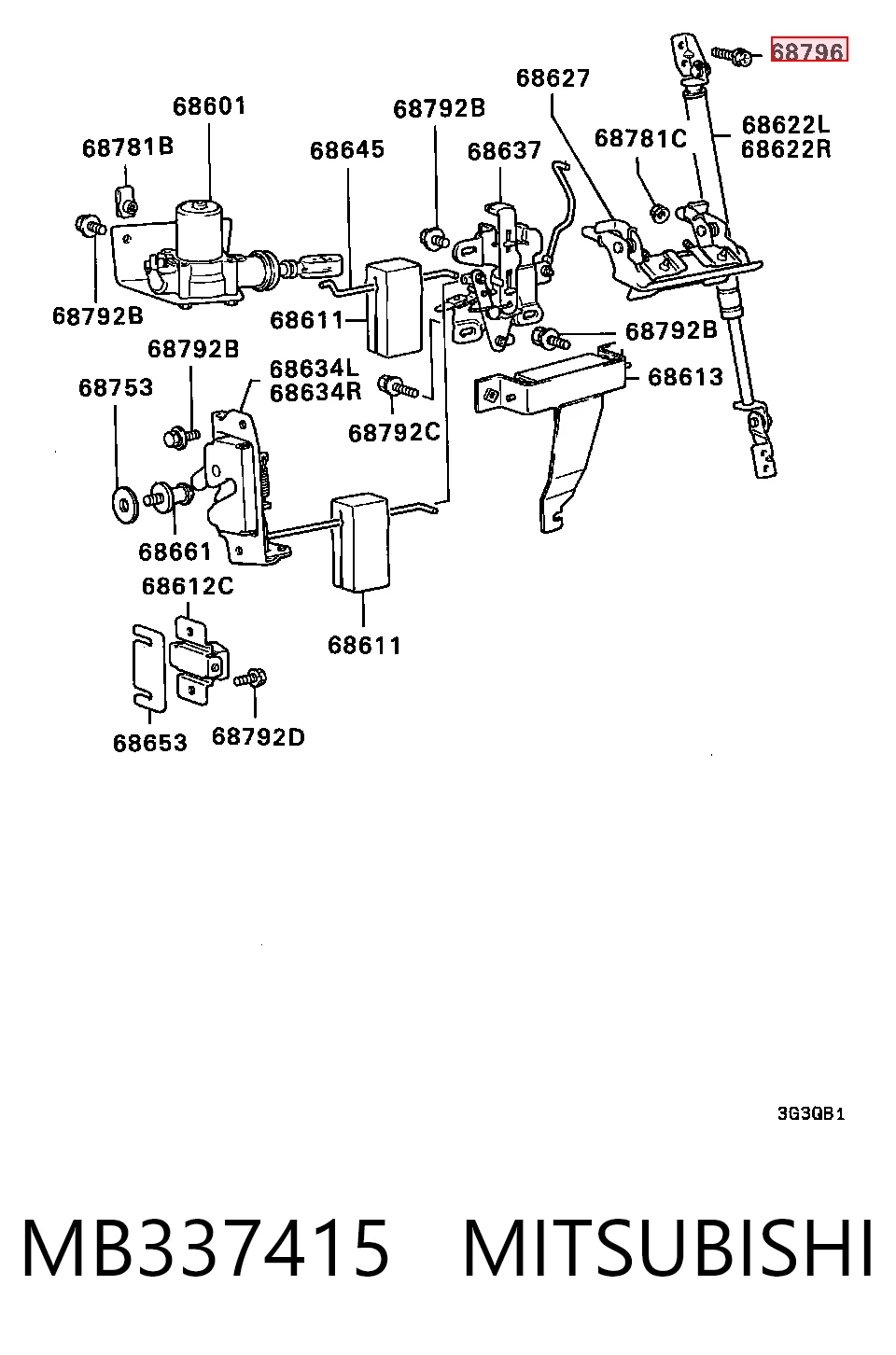 MB337415 Mitsubishi
