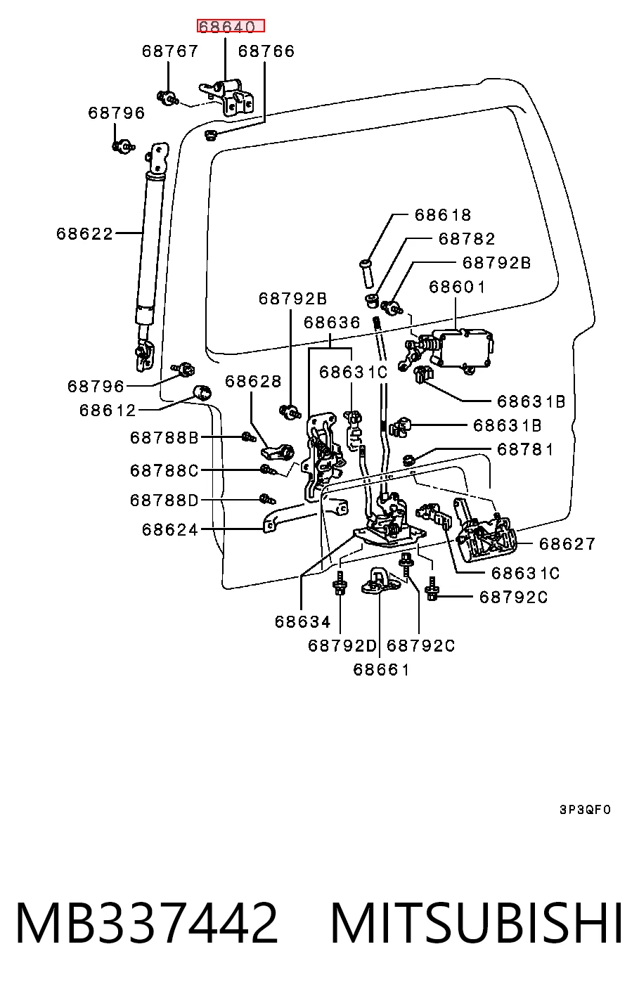 MB337442 Mitsubishi