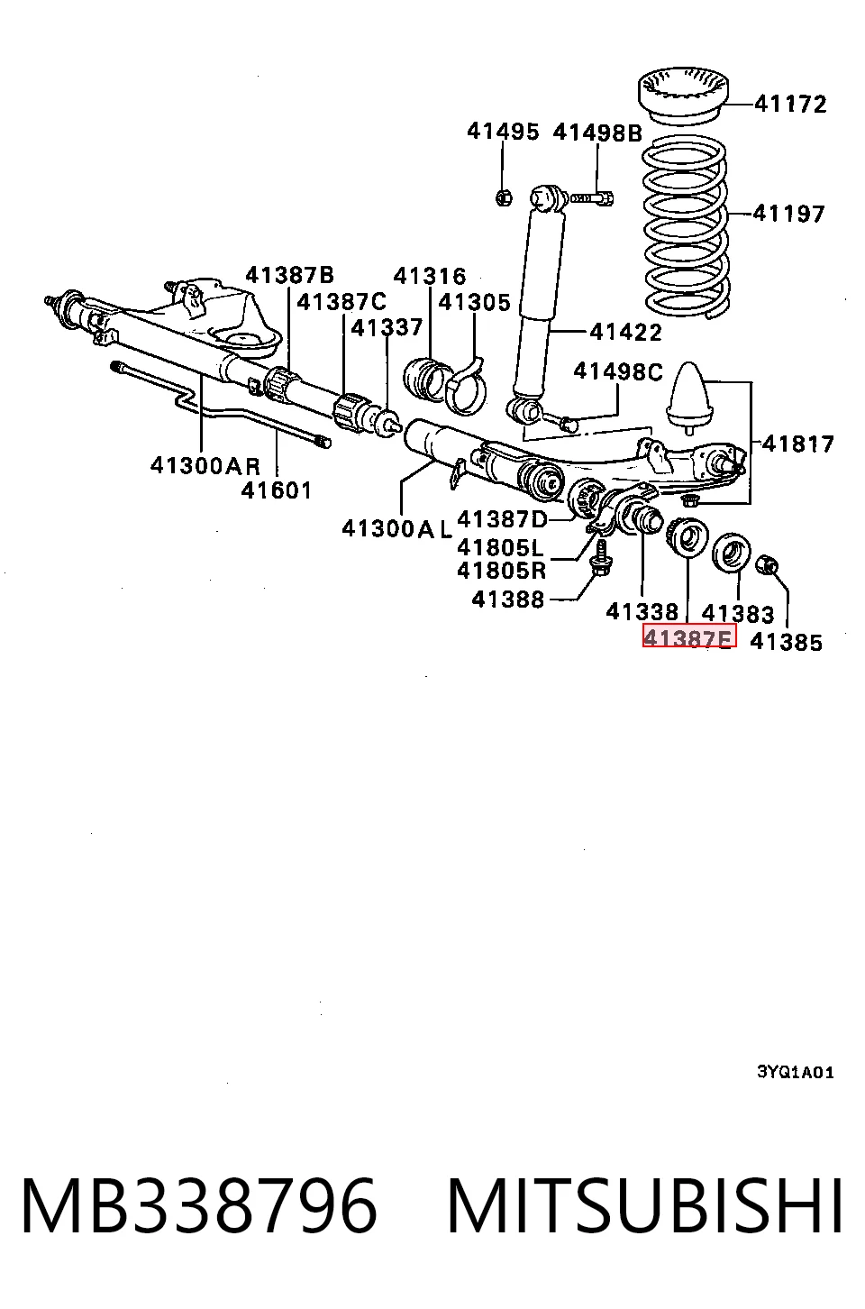 MB338796 Mitsubishi