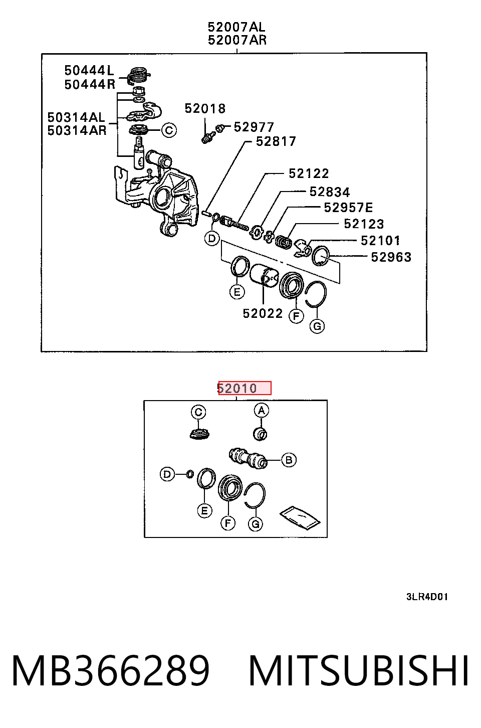 MB366289 Mitsubishi