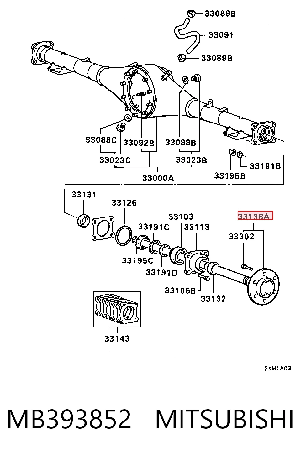 MB393852 Mitsubishi