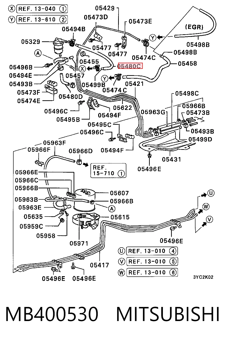 MB400530 Mitsubishi