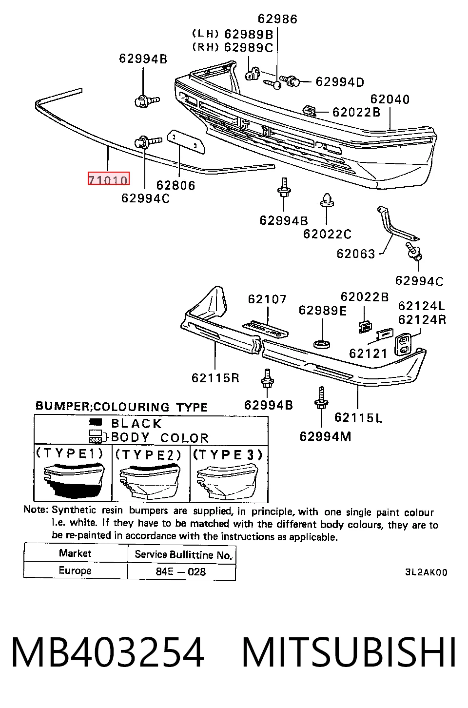 MB403254 Mitsubishi