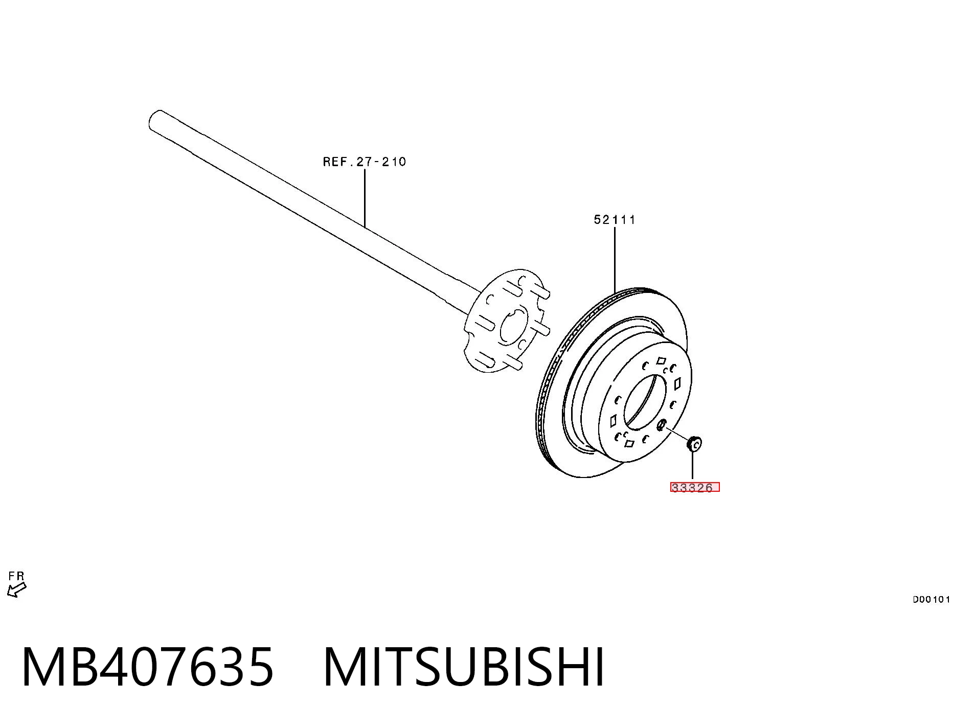 MB407635 Mitsubishi