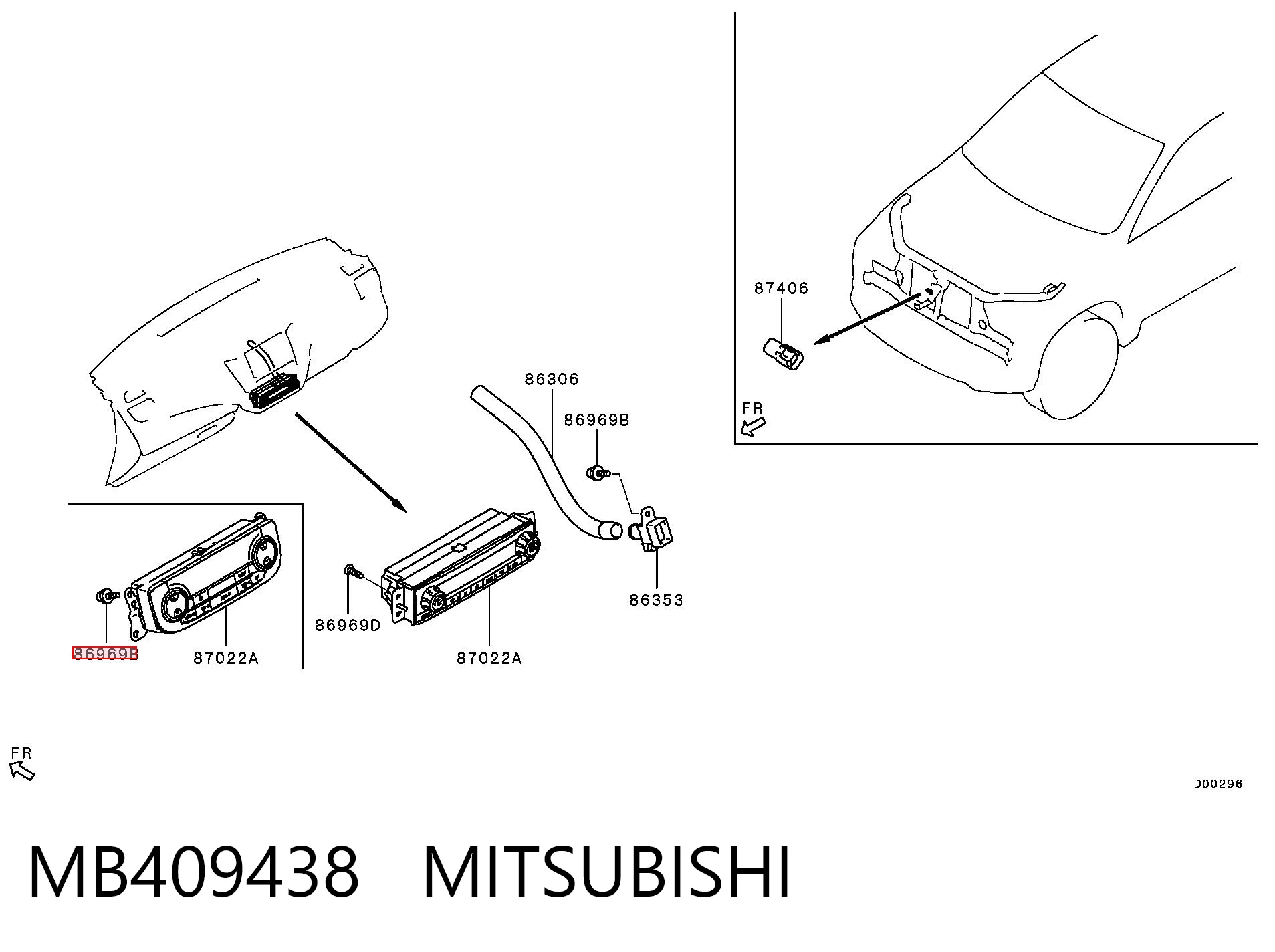 MB409438 Mitsubishi