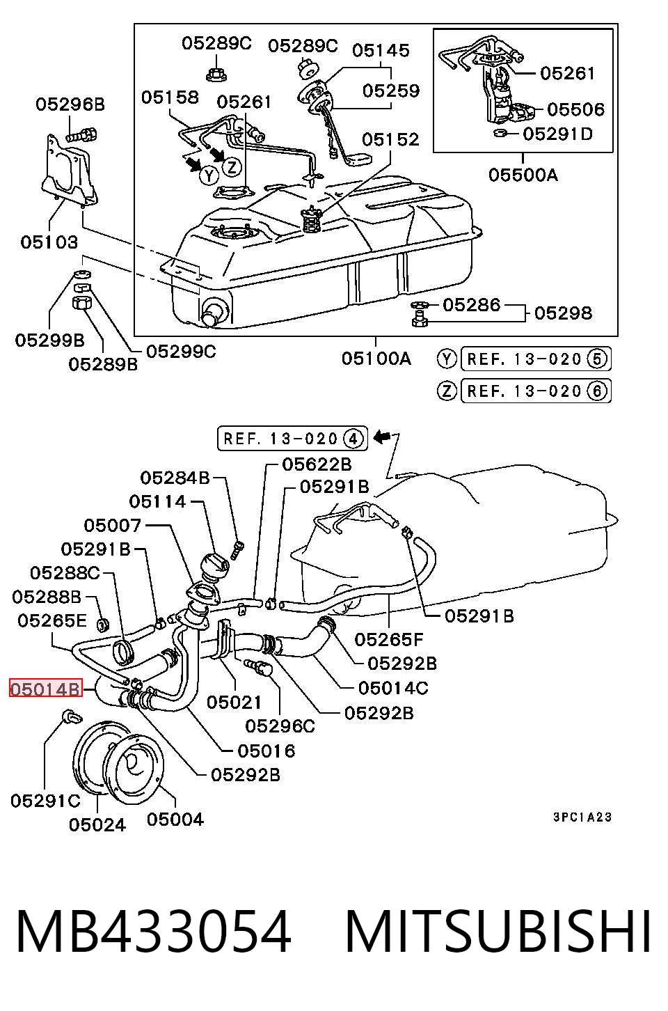 MB433054 Mitsubishi