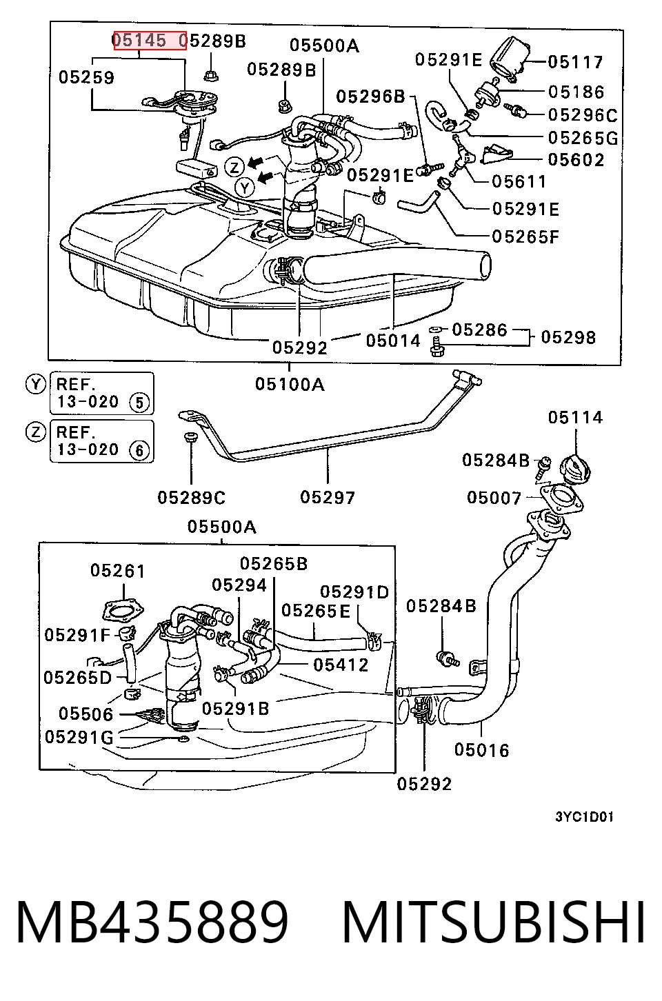 MB435889 Mitsubishi