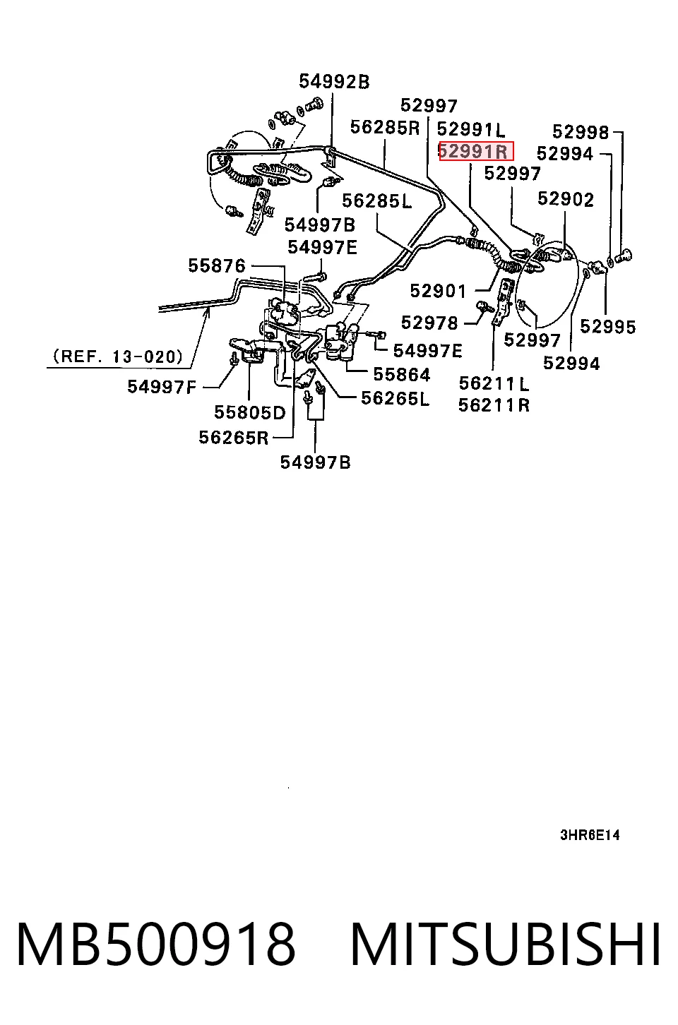 MB500918 Mitsubishi