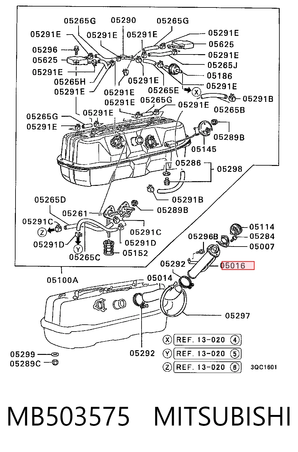 MB503575 Mitsubishi