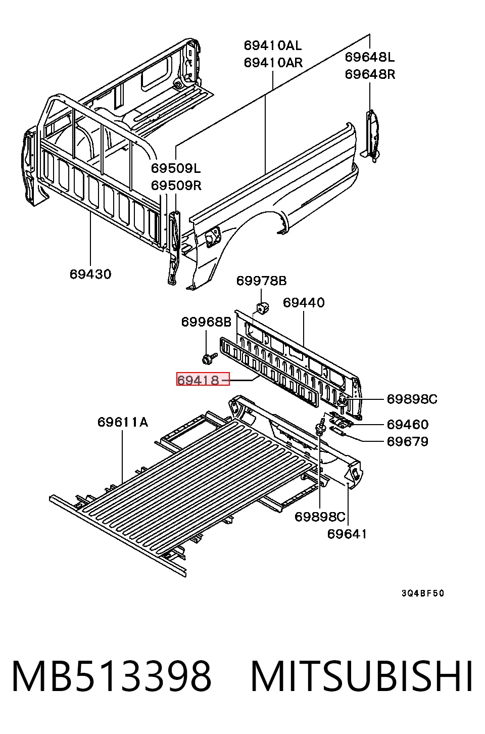 MB513398 Mitsubishi