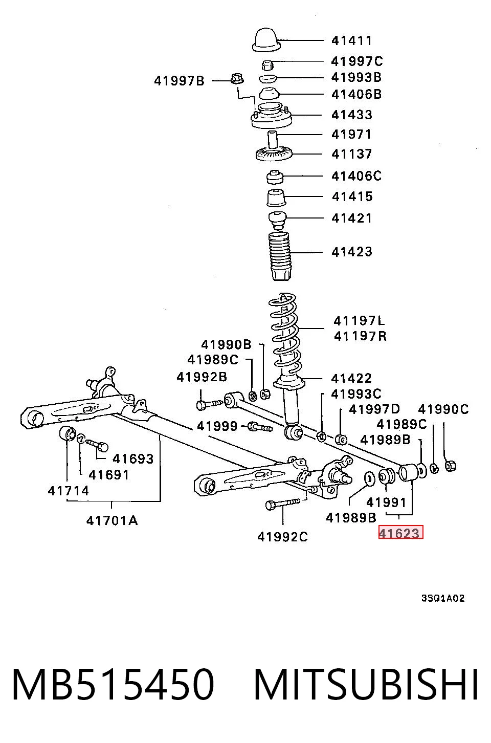 MB515450 Mitsubishi