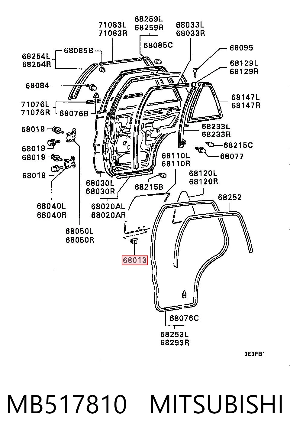 MB517810 Mitsubishi