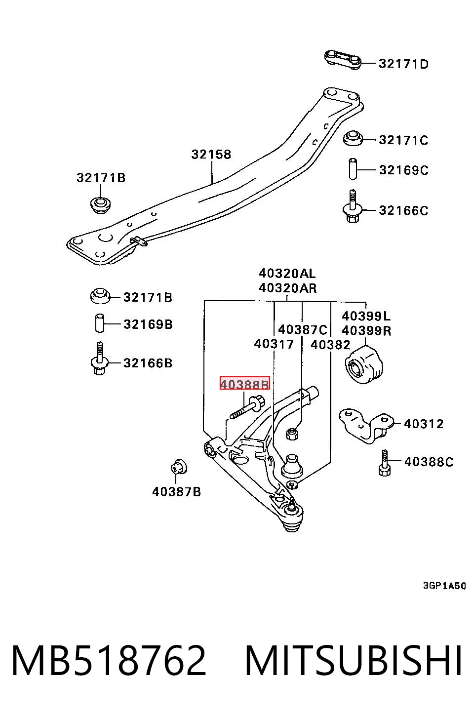MB518762 Mitsubishi