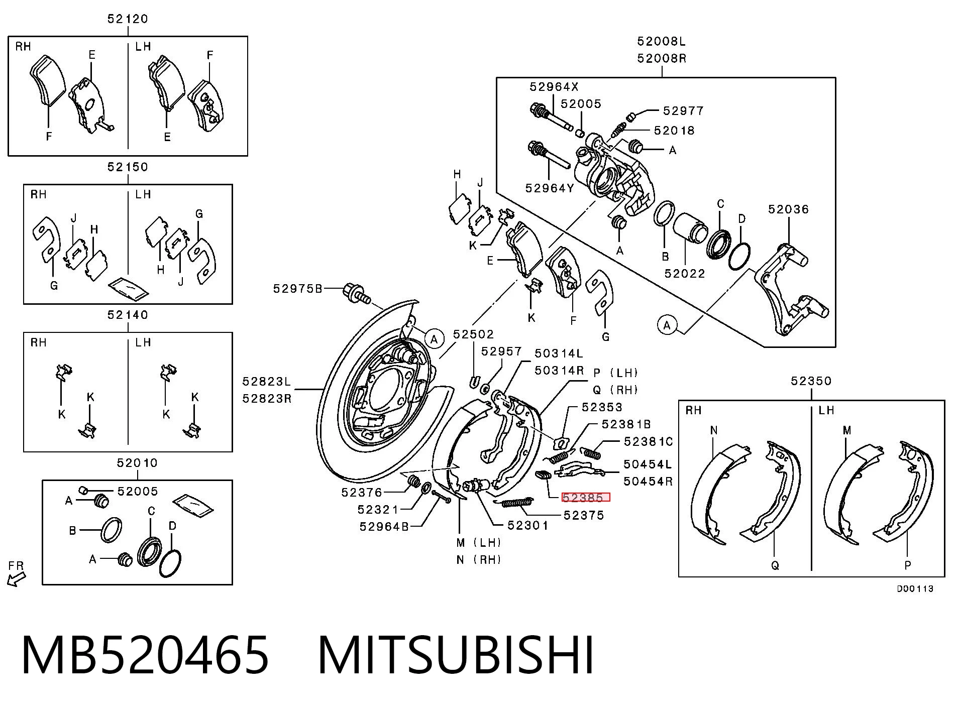 MB520465 Mitsubishi