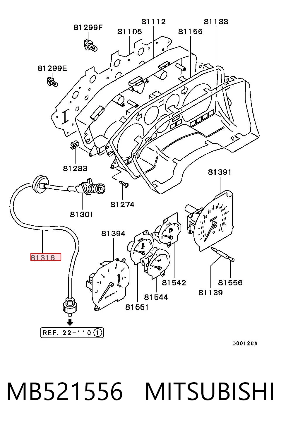 MB521556 Mitsubishi