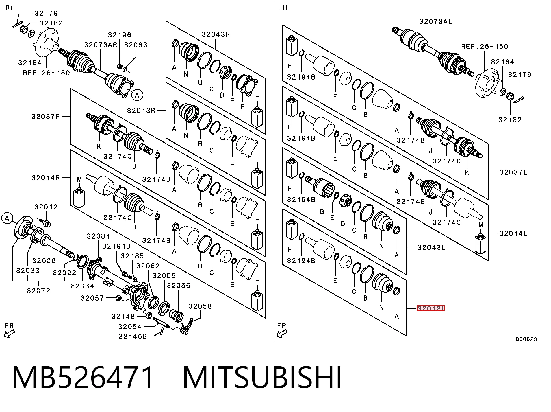 MB526471 Mitsubishi