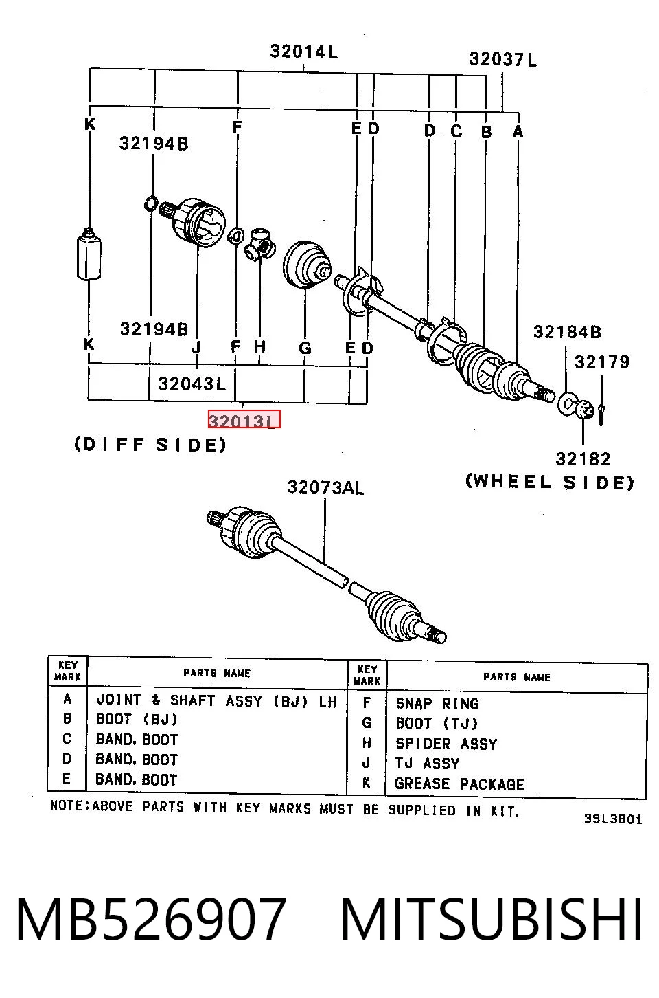 MB526907 Mitsubishi